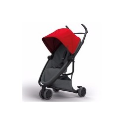 Quinny ZAPP FLEX - Red on Graphite รถเข็นรุ่นแซพพ์ฟเล็คซพลัส สีเทาเข็มหลังคาสีแดง