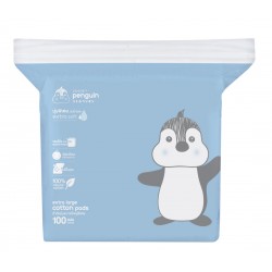 Little Penguin ลิตเติ้ลเพนกวิน สำลีแผ่นขนาดใหญ่พิเศษ ขนาด 7.3x7.3 ซม. 