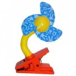 Puna Pena Clip on Fan  พัดลมติดรถเข็น สีฟ้า