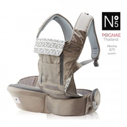 POGNAE เป้อุ้มเด็ก  NO.5 MOCHA