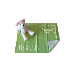 Mellow Quick dry ผ้ารองกันฉี่ ผ้ารองกันน้ำ 100% SIZE S (50x70 CM) Pista Green