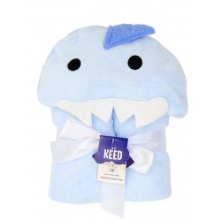 KEED ผ้าขนหนูมีฮูดลายฉลาม