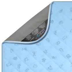 Supersorber แผ่นรองซับซูเปอร์ซอร์บเบอร์ รุ่นนิวบอร์น ขนาด 50x70 ซม. สีฟ้า