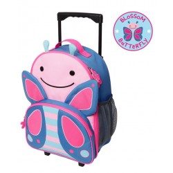Skip Hop กระเป๋าเป้ล้อลากเด็ก Zoo Luggage Butterfly