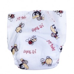 Shawn's Baby Jump Diaper Pants Bee cartoon