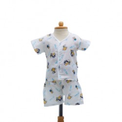 Shawn's Baby Short sleeve shirt with shorts Bee Cartoon (size M)