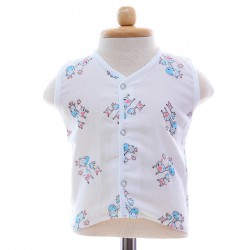 Shawn's Baby Baby Sleeveless Shirt Giraffe catoon