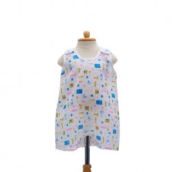 Shawn's Baby Baby Sleeveless Dress Cartoon Tools