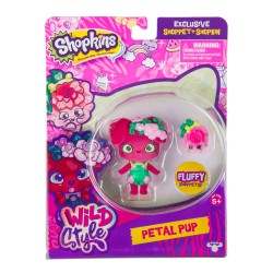 Shopkins ของเล่น S10 Shoppets Pack Asst PETAL-PUP