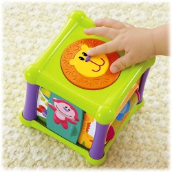 Fisher Price ลูกบาศก์กิจกรรม กับเพื่อนรักสัตว์โลกตัวน้อย