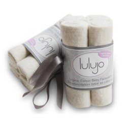 Lulujo 4-pack Organic Cotton Facecloths