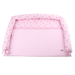 Minene เบาะเปลี่ยนผ้าอ้อม สีชมพูดอก