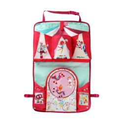 Lilliputiens กระเป๋าใส่ของในรถ Circus car organiser panel