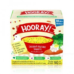 HOORAY สปาเก็ตตี้ไก่และผัก