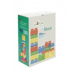 UNiPLAY ตัวต่อแบบนิ่ม มิ๊ก 120 ชิ้น