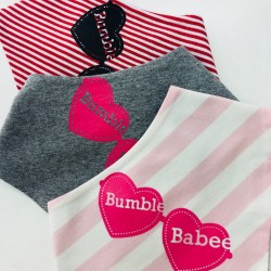 Bumble Babee ผ้ากันเปื้อน (3 ชิ้นต่อ 1 เซต) Set 2