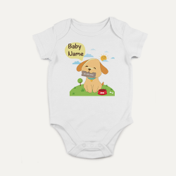 PREVAA BABY บอดี้สูท ลายน้องหมาน้อย