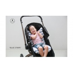 Little Seeds stroller liner (Blue stripe)