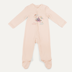 PREVAA BABY ยูเนี่ยนสูท ลาย ปราสาทแสนหวาน