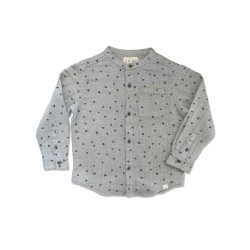 Me and Henry Grey Star Round Neck Shirt