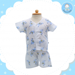 Shawn's Baby Short Shirt with Short Pants Sheep Cartoon Purple (size M)