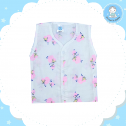 Shawn's Baby Short Sleeve Shirt Sheep Cartoon (Pink)