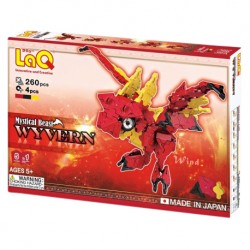 LaQ ตัวต่อเสริมทักษะ ลาคิว ชุด มังกรแดง