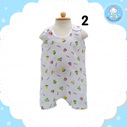 Shawn's Baby Baby Short Sleeve Body Suite Monkey Cartoon Color no.2