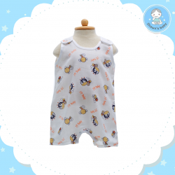 Shawn's Baby Baby Short Sleeve Body Suite Bee Cartoon(Orange)