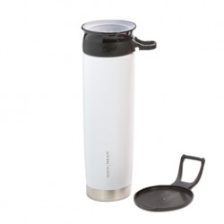 Wow Gear Stainless Insulated 360 Sports Bottle - Black, 22 oz / 650 ml