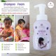 aiaoon  Butterfly Pea foam shampoo for baby