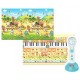 Dwinguler Playmat PVC size 230 x 140 x 1.5 cm.(Music Parade) with pen