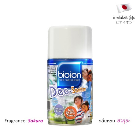Bioion - Sakura สเปรย์ปรับอากาศ รีฟิล 250 มล.