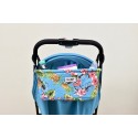 Leeya Storage Bag for Stroller - Blue Pineapple