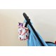 Leeya กระเป๋าใส่ของติดรถเข็นเด็ก - Storage Bag for Stroller - นกสีชมพู