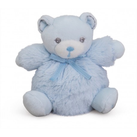 Kaloo ตุ๊กตาหมี  พร้อมถุงผ้า Kaloo สีฟ้า