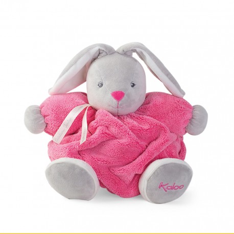 Kaloo "ตุ๊กตากระต่ายสีราสเบอร์รี่ M พร้อมกล่องของขวัญ
