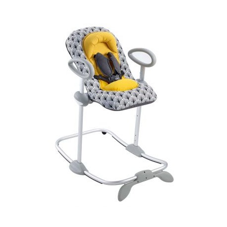 Beaba - เก้าอี้โยกเอนกประสงค์เด็ก สีเหลือง
