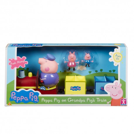 Peppa Pig'S ชุดรถไฟเปปป้า Grandpa Train Without Sound