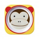 Skip Hop ชามสำหรับเด็ก ดีไซน์น่ารัก Zoo Bowl Monkey Style