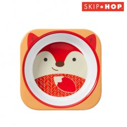 Skip Hop ชามสำหรับเด็ก Zoo Bowl Fox Style