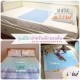 Mellow Quick dry Pee Pads, Waterproof Fabric 100% The wings are inserted under the mattress SIZE M (70x100 CM) Blue
