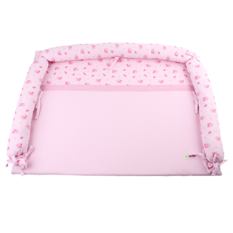 Minene Padded Changing Mat  Pink Floral
