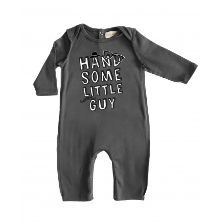 Me and Henry Grey Handsome Romper