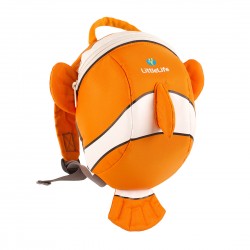 LittleLife Clownfish Toddler Backpack with rein 1-3 years
