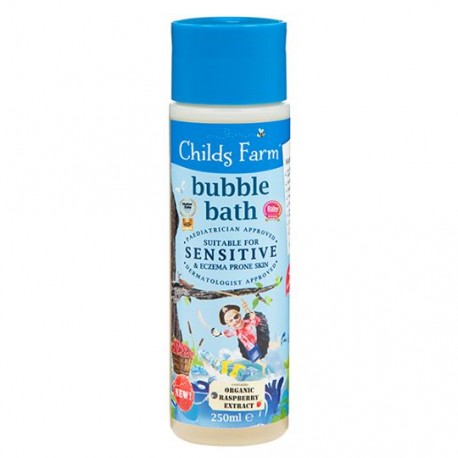 Childs Farm Bubble Bath, organic raspberry 250 ml.