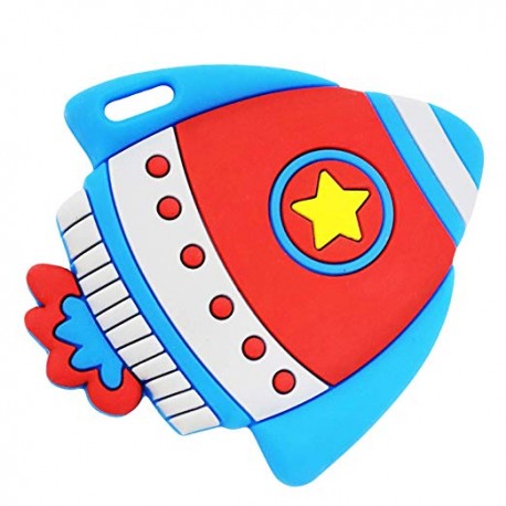 Funzone Rocket Silicone Teether Toy