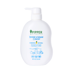 Pipper Standard ผลิตภัณฑ์ล้างขวดนมธรรมชาติ กลิ่นเจนเทิลเฟรช แบบขวด 500 มิลลิลิตร