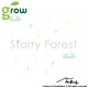Grow ผ้าห่อตัวมัสลินจากใยไผ่ 100% ลาย Starry Forest  