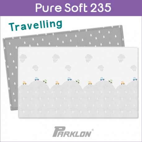 PARKLON แผ่นรองคลาน รุ่น Pure Soft ลาย Travelling ขนาด 140x235x1.5cm